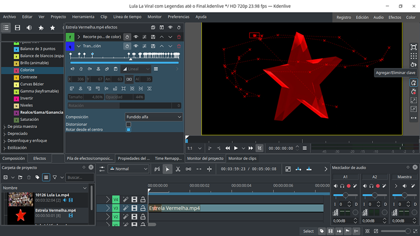 2022 . ESTRELLA ROJA 3D