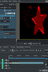ESTRELA VERMELHA 3D