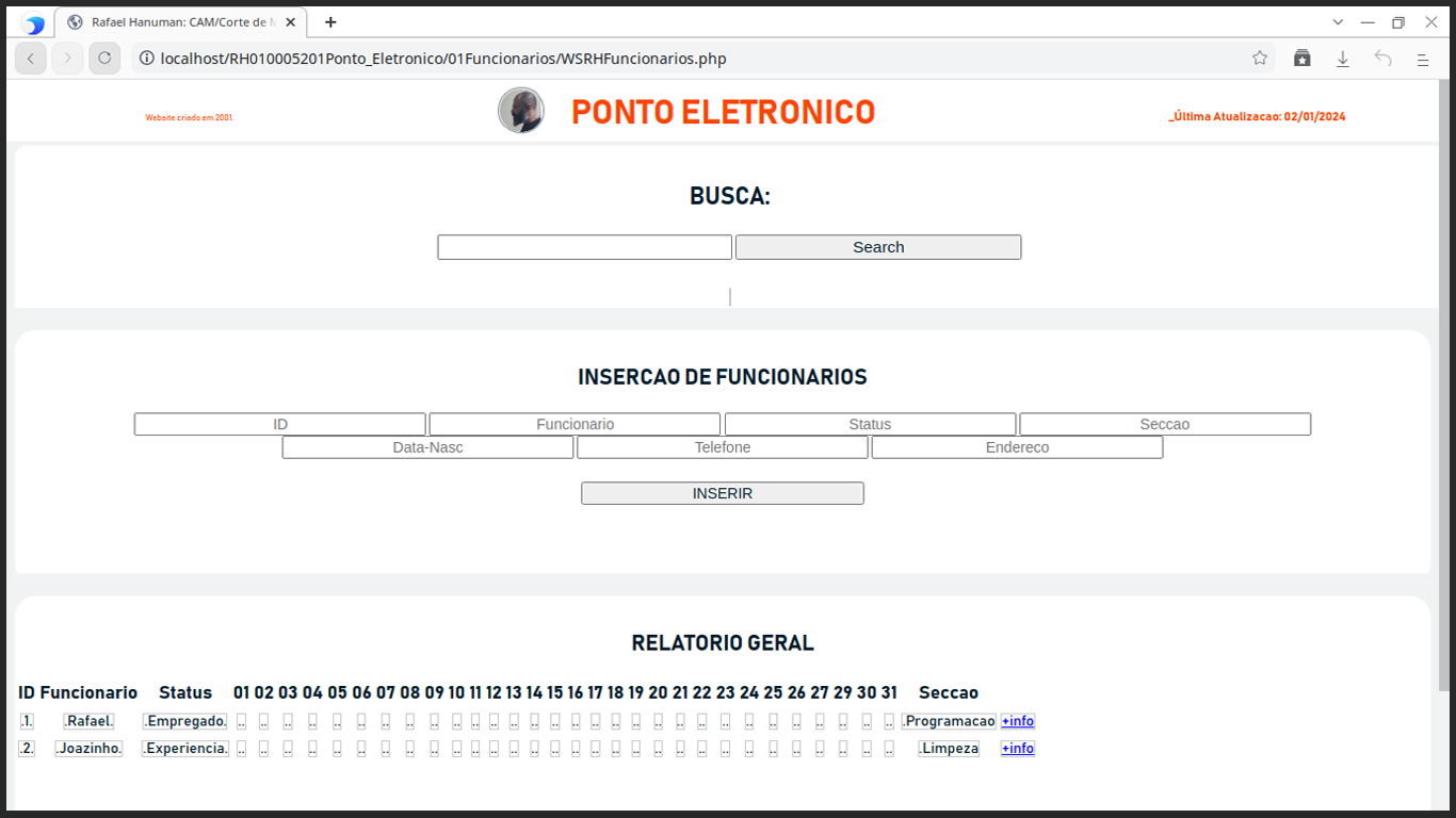 2019 . REGISTRO ELETRÓNICO DE ENTRADA Y SALIDA