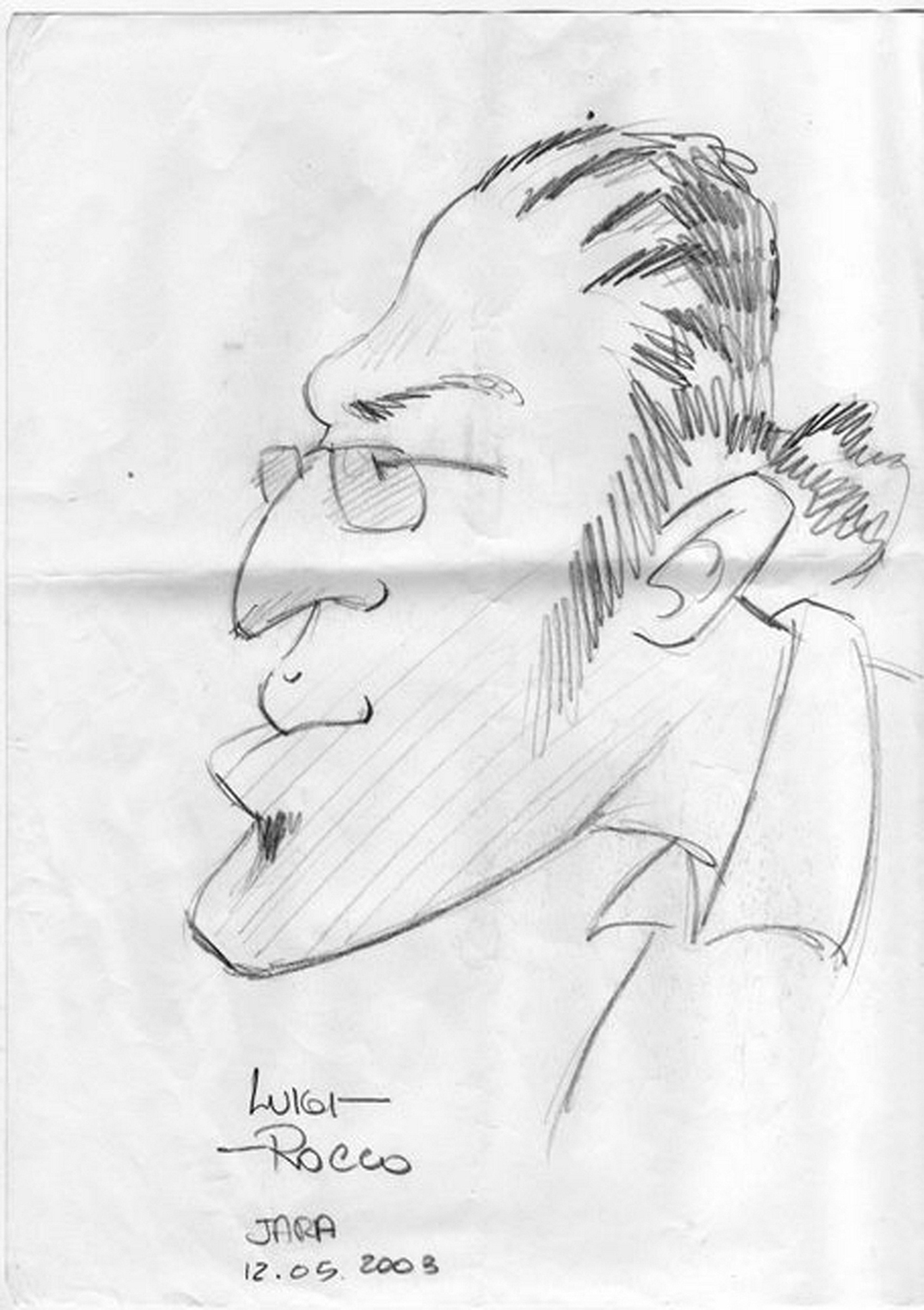 CARICATURA ROCCO 2003