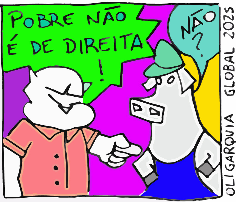 POBRE NÃO É DE DIREITA