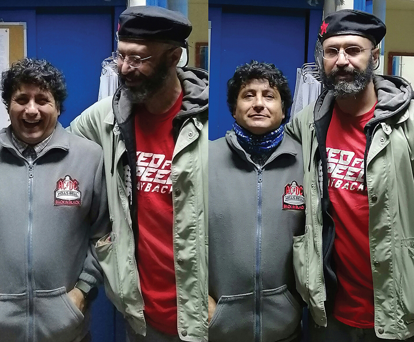 FOTO CON CLÁUDIO, EL ENCARCELADO POLÍTICO